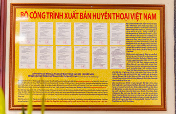 Bộ sách 'Huyền thoại Việt Nam' lưu danh 100.000 anh hùng liệt sĩ