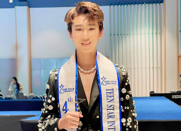 Thành tích đáng nể của Oscar Vũ, Á vương Teen Star International