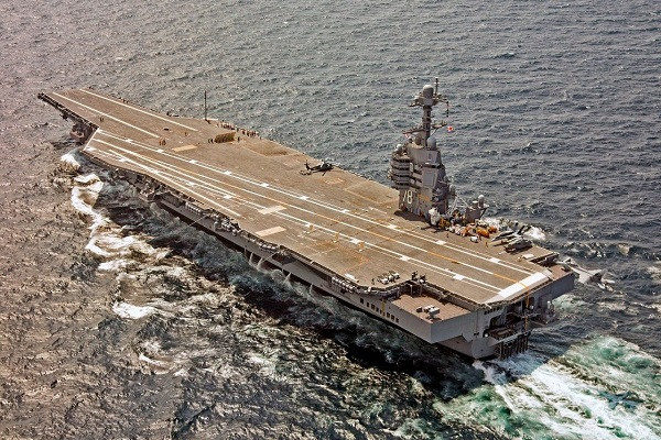 Khám phá siêu tàu sân bay USS Gerald R. Ford của hải quân Mỹ