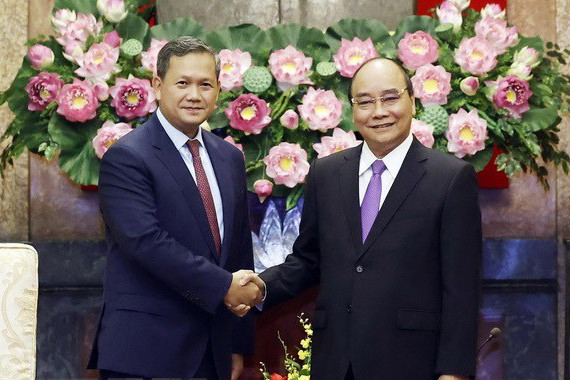 Chủ tịch nước tiếp Đại tướng Hun Manet
