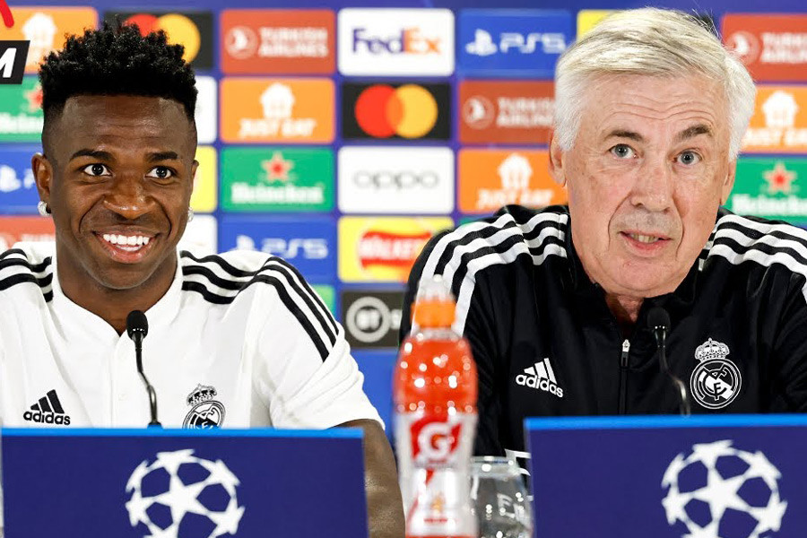 HLV Ancelotti: Rất khó ngăn Vinicius ghi bàn