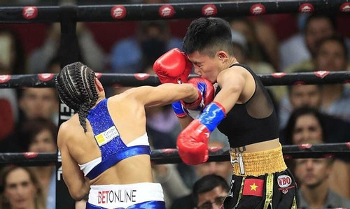 Nhi falls short in her quest to become Việt Nam’s first unified champion