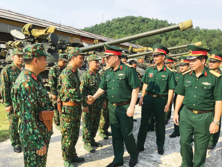 Quân khu 1 tập trung xây dựng lực lượng vũ trang “tinh, gọn, mạnh”