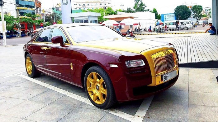 Lận đận số phận xe siêu sang Rolls-Royce dát vàng của ông Trịnh Văn Quyết