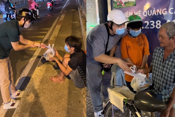 Tun Phạm, Long Chun tặng quà người vô gia cư đêm Trung thu