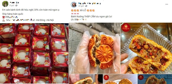 'Chợ mạng' ào ạt xả hàng bánh trung thu giá rẻ - 1