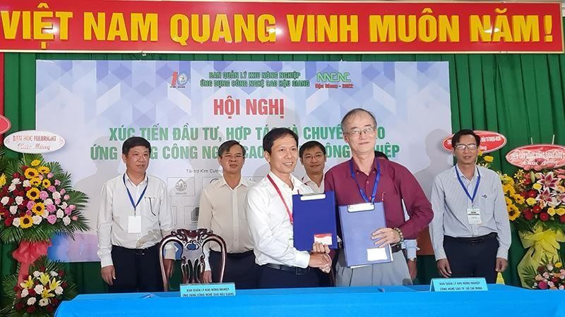 Hậu Giang xúc tiến đầu tư, hợp tác, chuyển giao ứng dụng công nghệ cao trong nông nghiệp