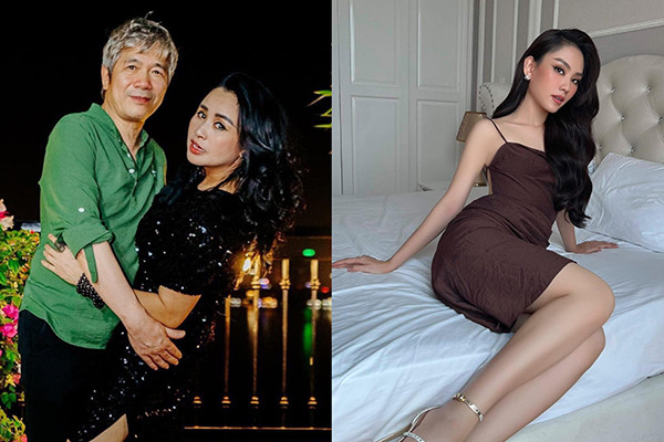 Hoa hậu Mai Phương eo thon trên giường, Thanh Lam quấn quýt bên chồng