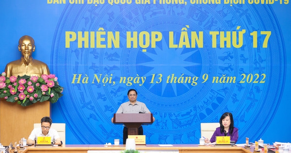 Thủ tướng Phạm Minh Chính chủ trì phiên họp Ban Chỉ đạo phòng, chống dịch COVID-19