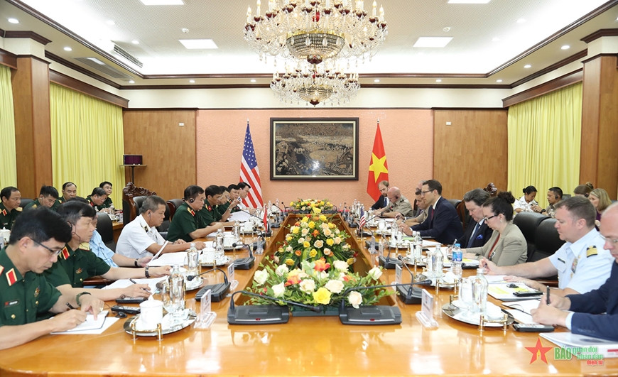Viet Nam, U.S. hold defense policy dialogue - Ảnh 1.