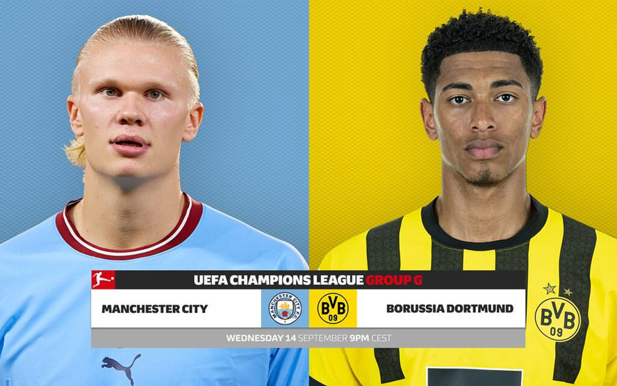 Man City vs Dortmund: Không thể cản Haaland