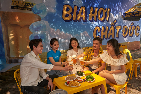 TAB 100 - nâng tầm gu thưởng thức bia của người Việt