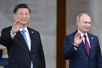 Hai ông Tập Cận Bình và Putin hội đàm trực tiếp ở Uzbekistan
