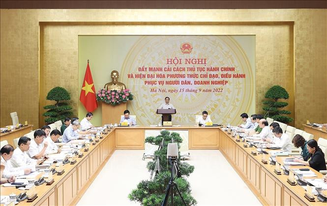 Thủ tướng chủ trì Hội nghị trực tuyến toàn quốc về cải cách hành chính
