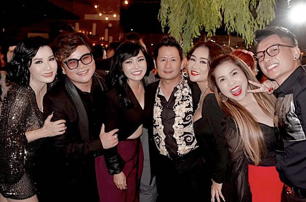 Bằng Kiều, Phương Thanh dự đám cưới Phương Uyên và Thanh Hà ở Mỹ