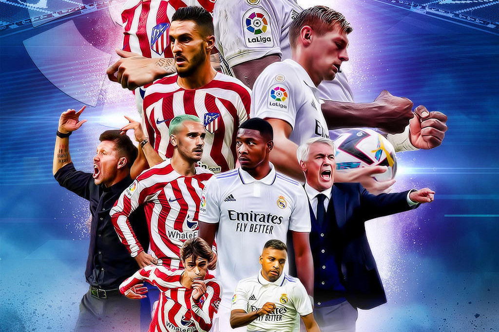 Atletico vs Real Madrid: Bản lĩnh nhà vô địch