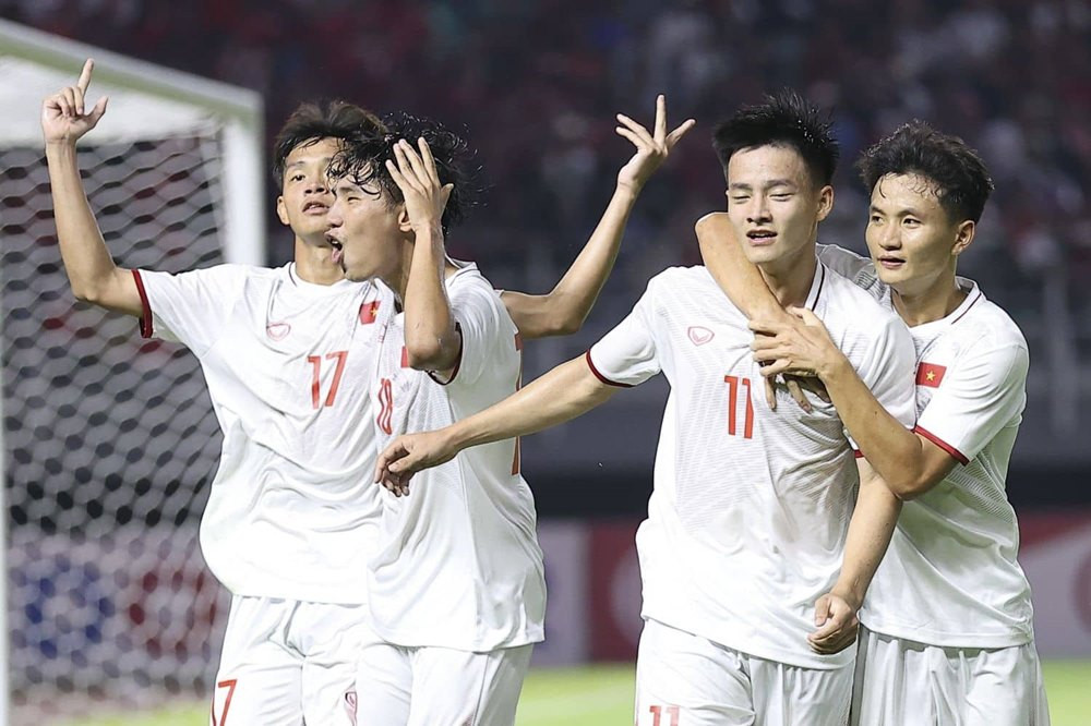 Kết quả bóng đá U20 Việt Nam 2-3 U20 Indonesia - Vòng loại U20 Châu Á 2023