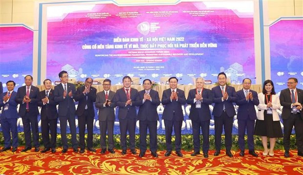Vietnam Socio-Economic Forum 2022 opens hinh anh 3