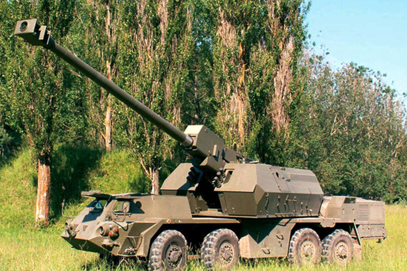 Uy lực lựu pháo tự hành Ukraine mua từ Slovakia