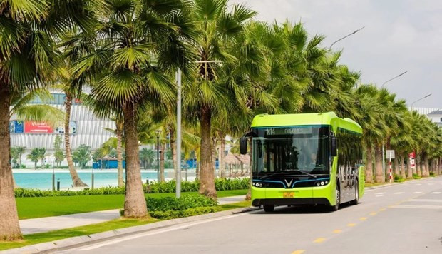 Hanoi needs 21 trillion VND to fully convert to electric buses hinh anh 1