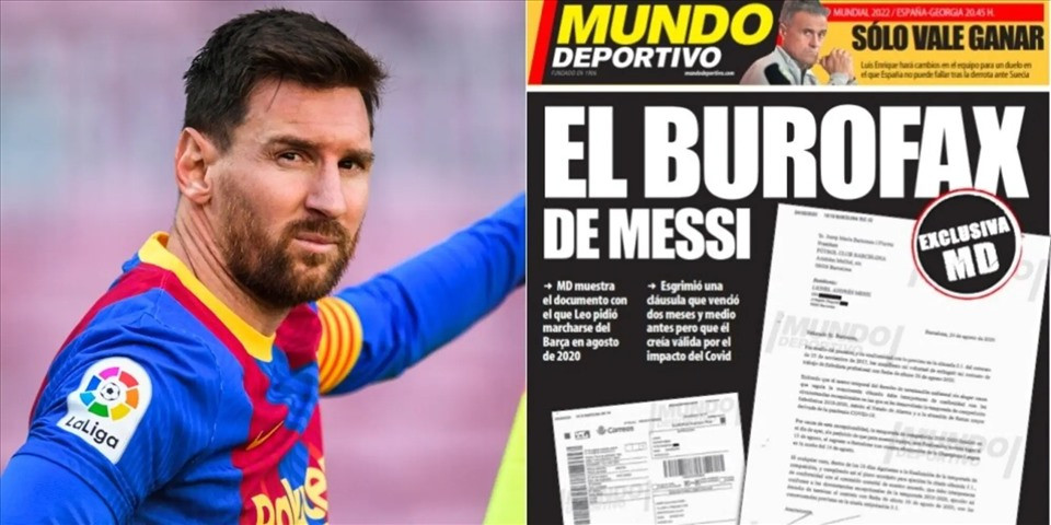 Messi bị rò rỉ yêu cầu gia hạn hợp đồng gây sốc
