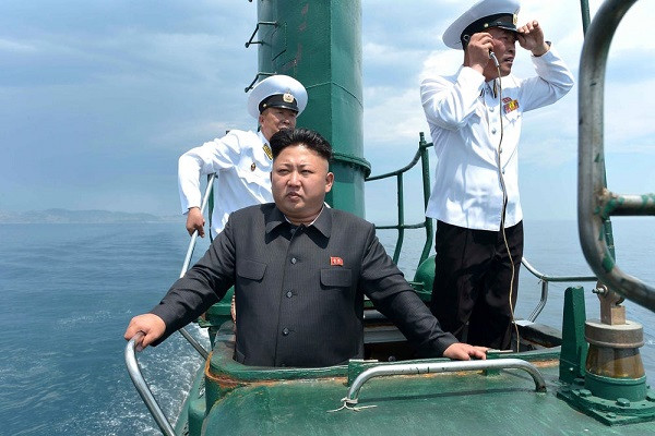 Vệ tinh phát hiện Triều Tiên chuẩn bị hạ thủy tàu ngầm mang tên lửa đạn đạo