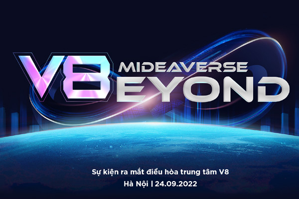 Sắp ra mắt điều hòa trung tâm Midea V8 Series VRF thế hệ mới