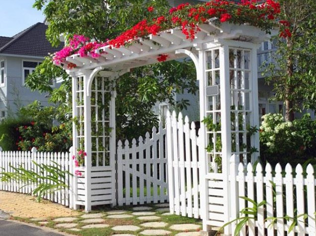 4 mẫu cổng nhà vườn đẹp thu hút mọi ánh nhìn