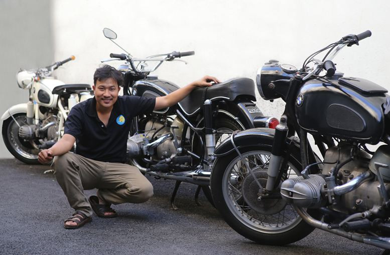 Lịch sử trăm năm chơi xe máy BMW cổ của người Việt Nam