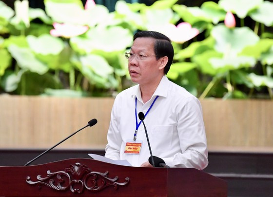 Tổng Bí thư Nguyễn Phú Trọng thăm và làm việc với Thành ủy TPHCM ảnh 6