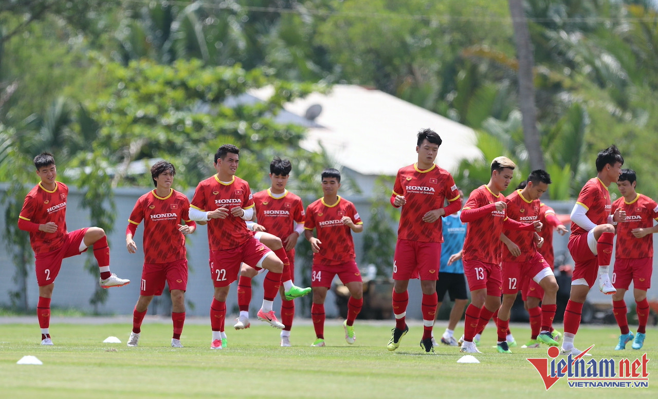 Sau 1 ngày nghỉ xả hơi, tuyển Việt Nam trở lại tập luyện chuẩn bị cho trận gặp Ấn Độ tại giải giao hữu quốc tế Hưng Thịnh 2022 vào ngày 27/9