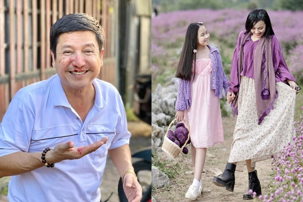 BTV Hoài Anh điệu bên con gái, NSƯT Chí Trung chảy máu mũi hậu trường phim