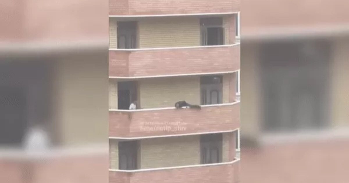 'Thót tim' hàng xóm cứu mạng chàng trai định nhảy từ tầng 11 xuống