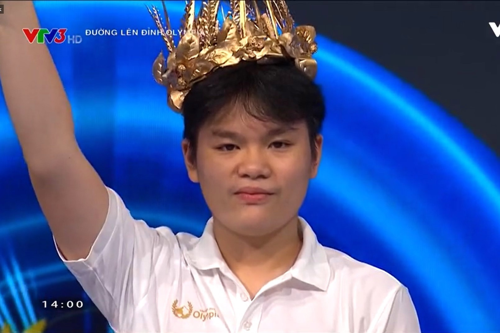 Sau chiến thắng 'nghẹt thở', nam sinh Hà Nội giành vé cuối vào chung kết năm Olympia
