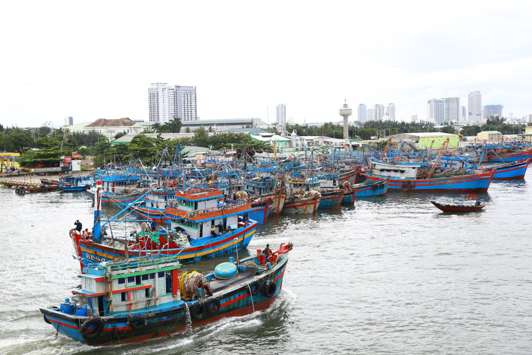 Bão vào biển Đông, hơn 2.500 ngư dân Quảng Nam còn ở ngoài khơi