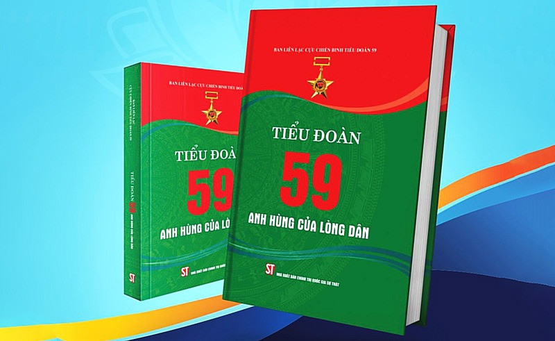 Ra mắt sách 'Tiểu đoàn 59 - Anh hùng của lòng dân'