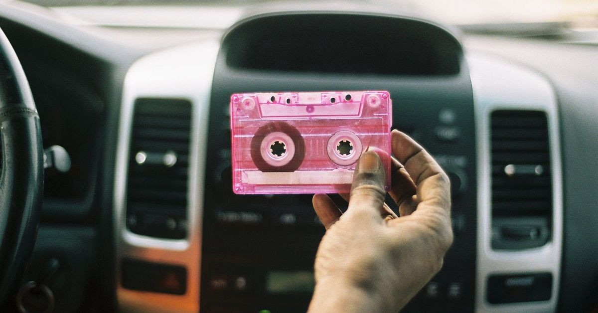 Cassette Player In A Car