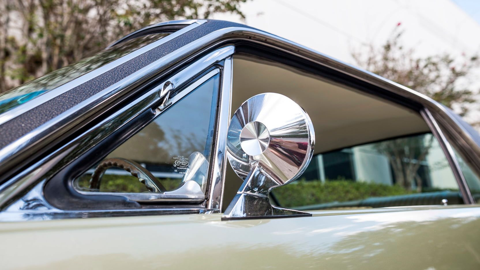 Vent Window On A 1966 Ford Mustang GT Coupe