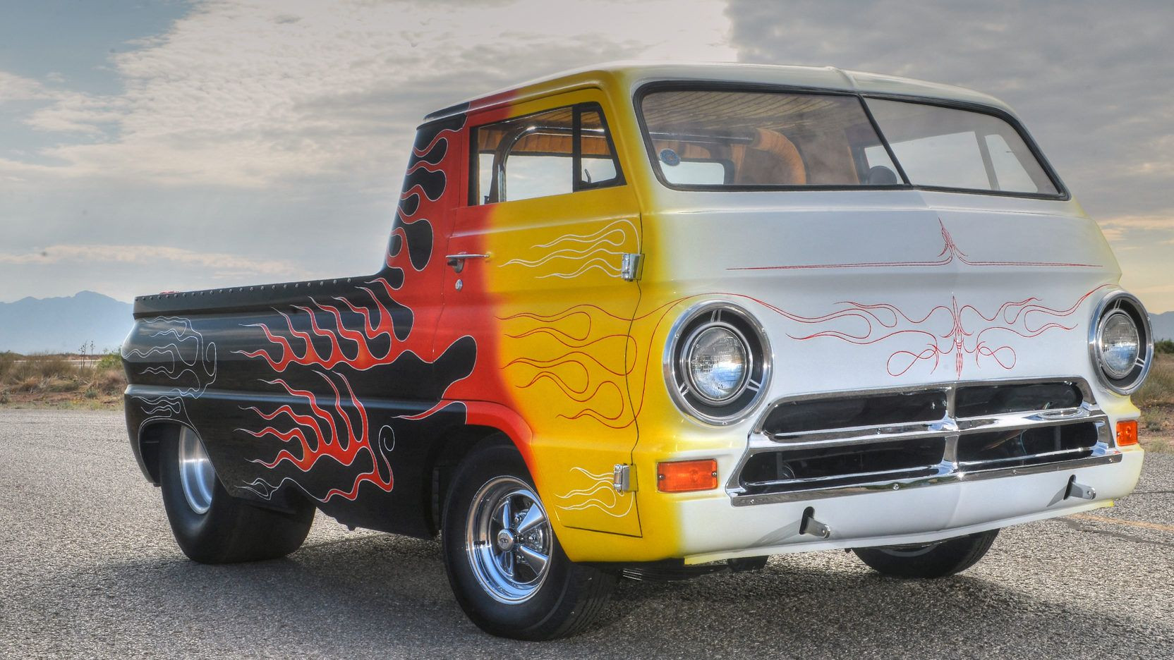 1970 Dodge A100 On The Road