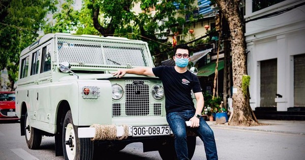 Xế cổ Land Rover của dân chơi Hà thành