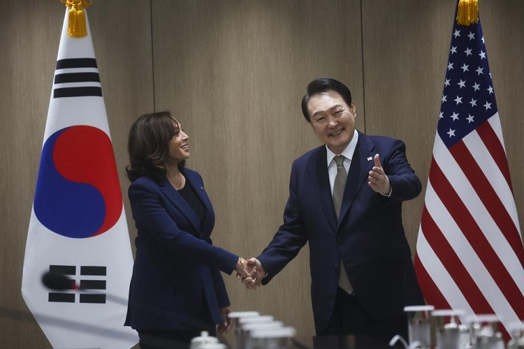 Phó Tổng thống Mỹ gặp gỡ lãnh đạo Hàn Quốc