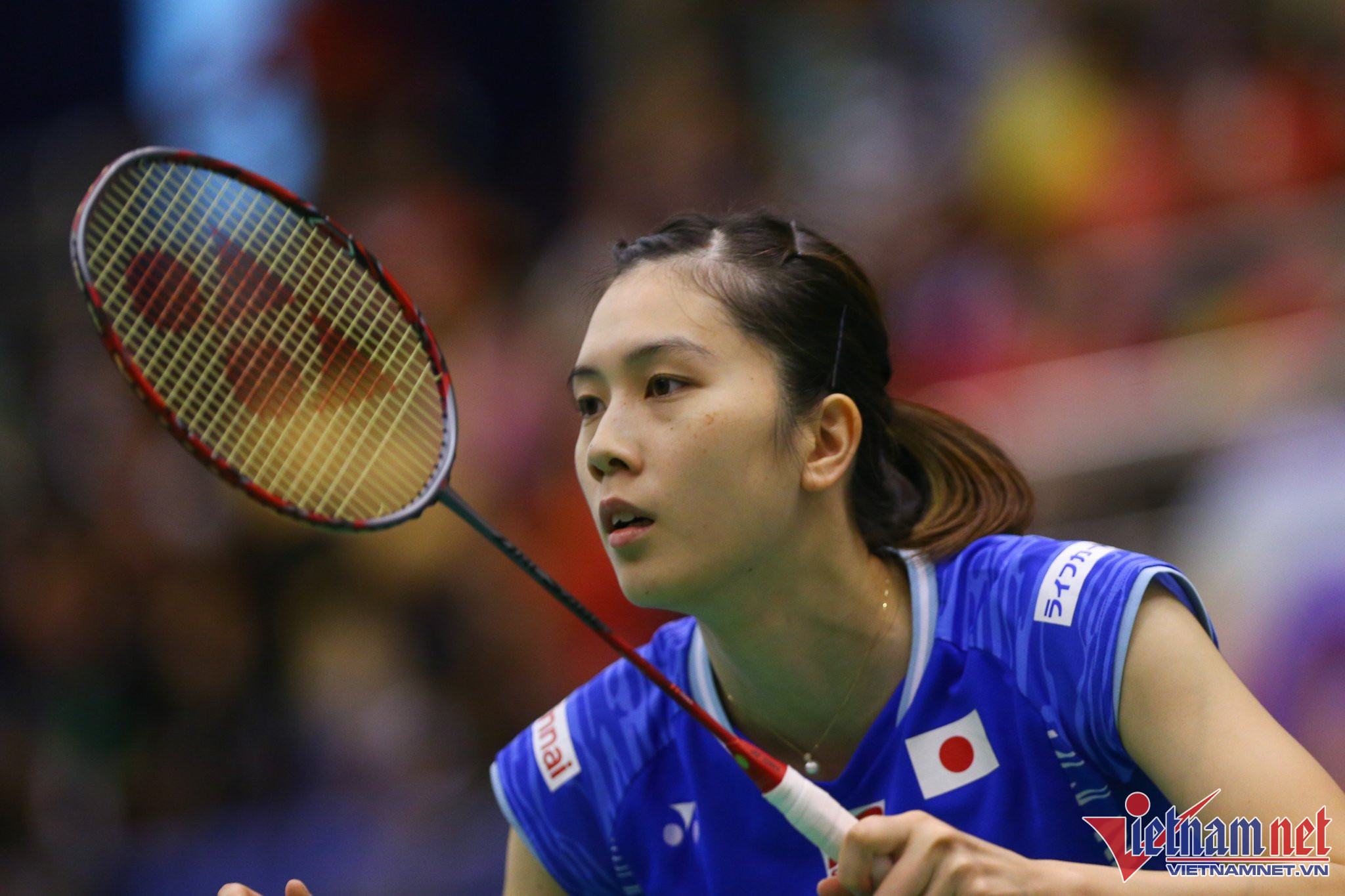 在女單比賽中，日本網球選手大堀彩排名第一。 世界排名第27位的選手也被稱為No.1。 "羽毛球之美" 比Thuy Linh高26級。 大堀曾經在世錦賽上以1-2的比分負于翠玲（21-12、19-21、11-21）
