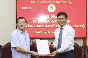 Ban Tuyên giáo Trung ương bổ nhiệm 2 lãnh đạo cấp vụ