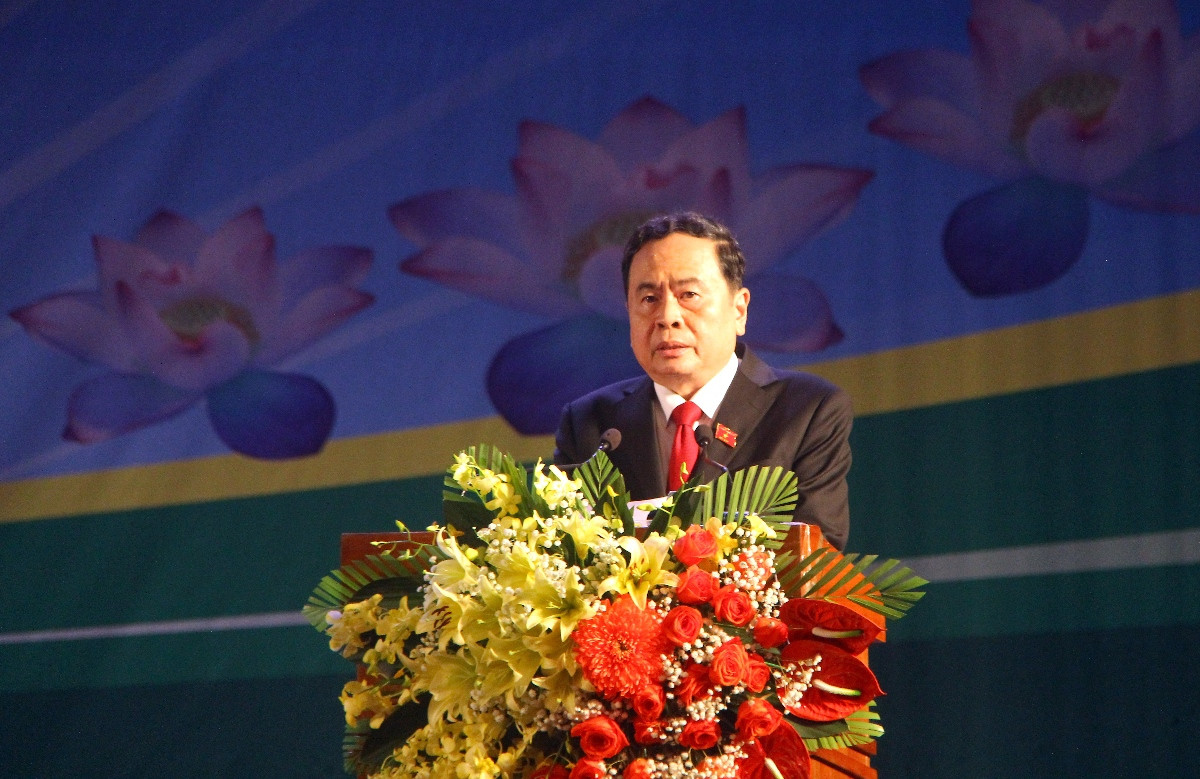 Phát biểu của ông Trần Thanh Mẫn tại Liên hoan hữu nghị Nhân dân Lào - Việt Nam