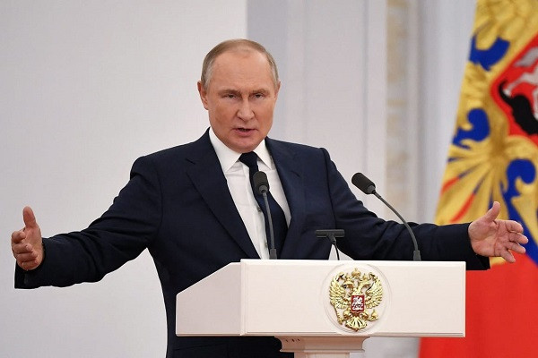 Ông Putin công nhận độc lập 2 vùng ly khai của Ukraine