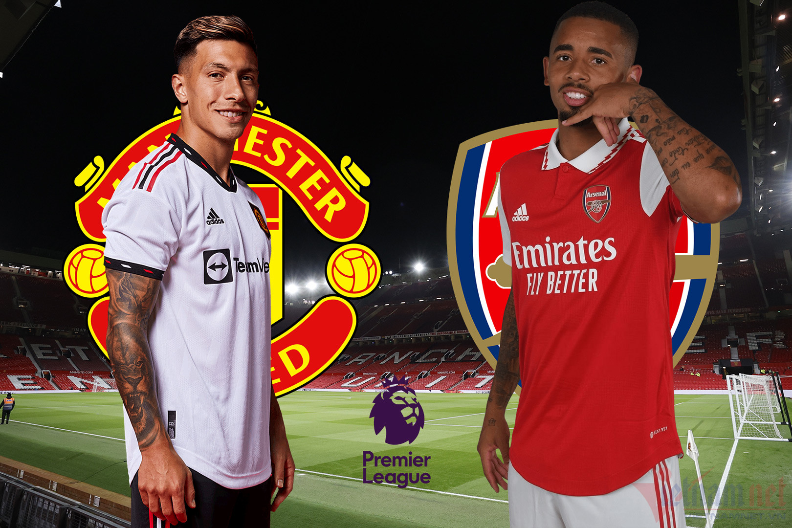 Đại chiến MU vs Arsenal: Nghệ thuật Lisandro Martinez