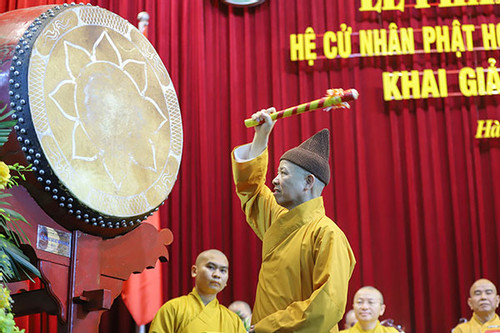 Lễ khai giảng đặc biệt tại Học viện Phật giáo Việt Nam