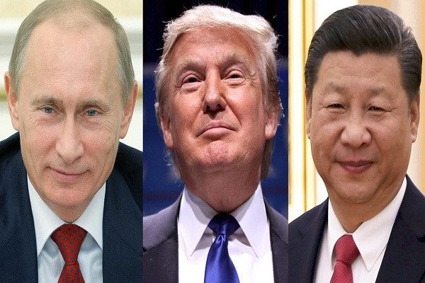 Ông Trump ca ngợi Tổng thống Putin và Chủ tịch Tập Cận Bình