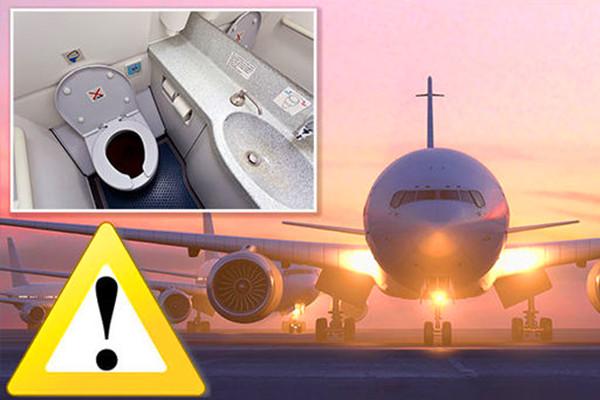 Những điều tuyệt đối không nên làm khi vào nhà vệ sinh trên máy bay