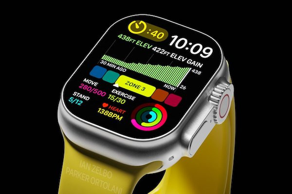 Đây sẽ là diện mạo của Apple Watch Pro sắp ra mắt?